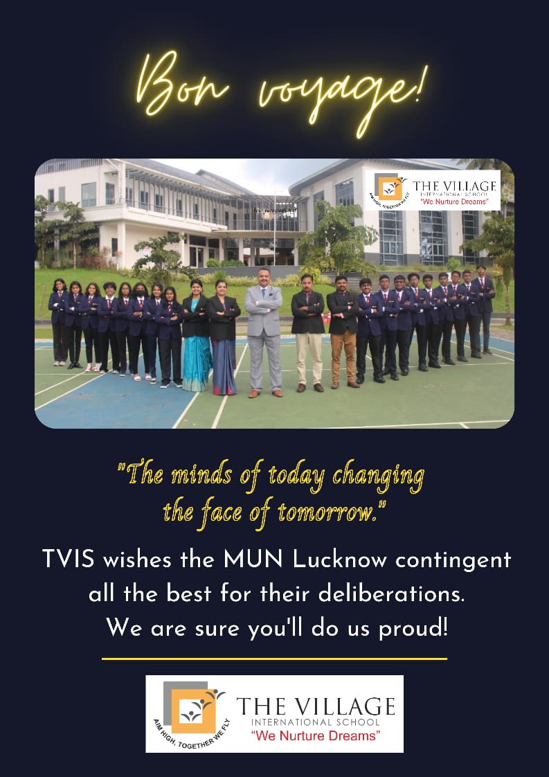 TVISMUN Lucknow Contingent